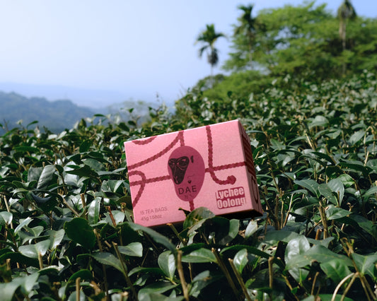 Dae Lychee Oolong tea box